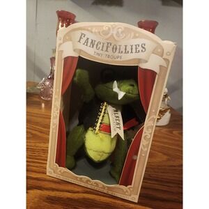Demdaco The Fancifollies Tiny Troupe Albert Alligator RARE Ornament‎ In Box